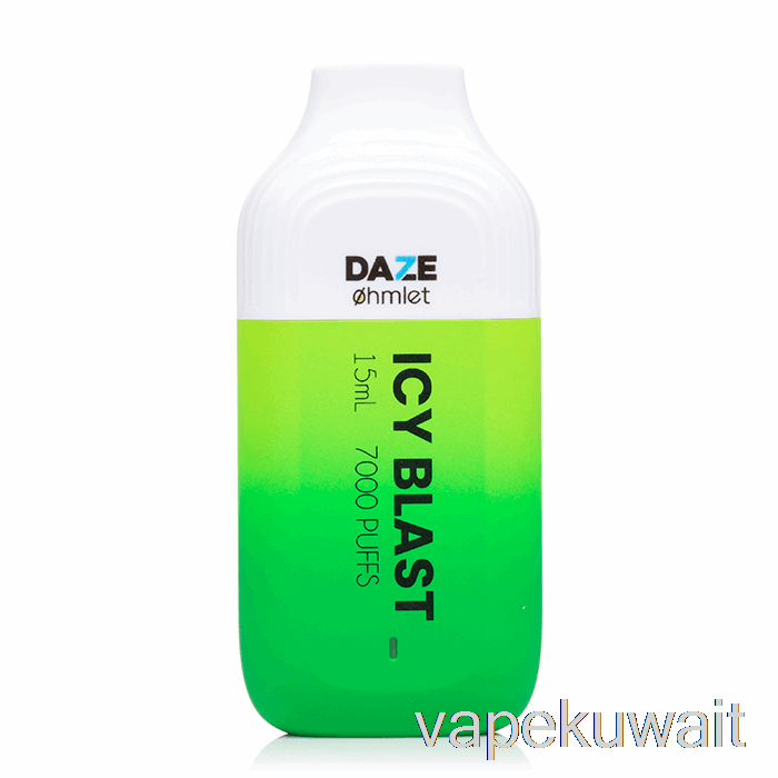 7 Daze Ohmlet 7000 0% صفر نيكوتين نظام Vape Vape الجليدي القابل للتصرف